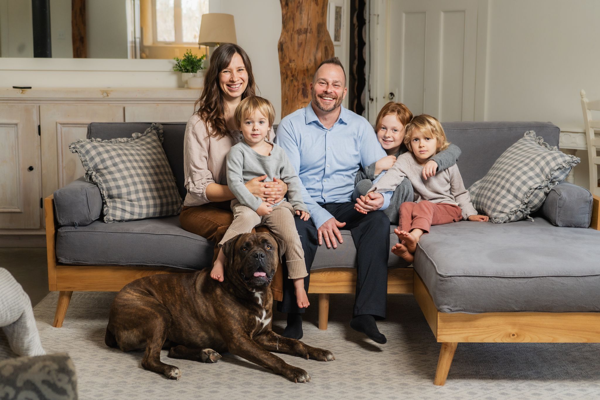 Jake Bergeron and family